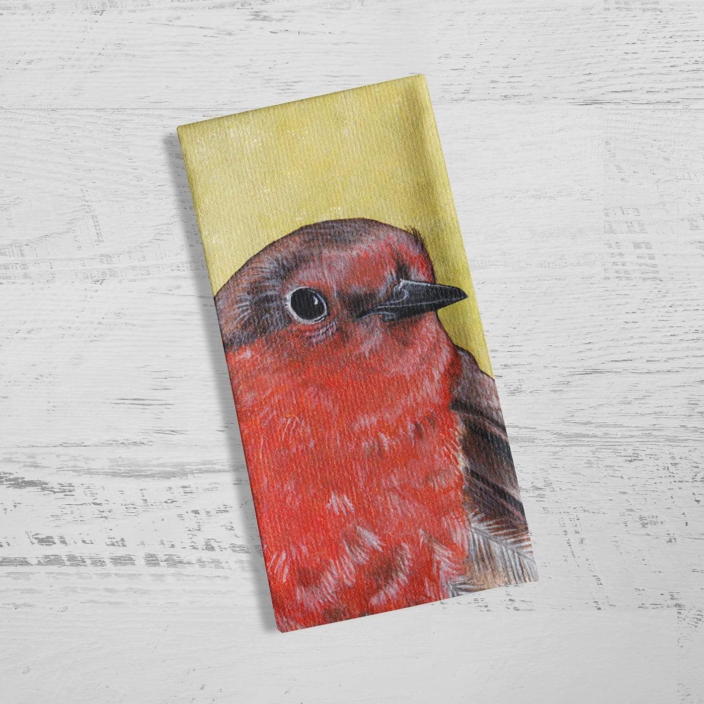 Robin | Tea Towel tea towel JPArtwork Jenny Pond
