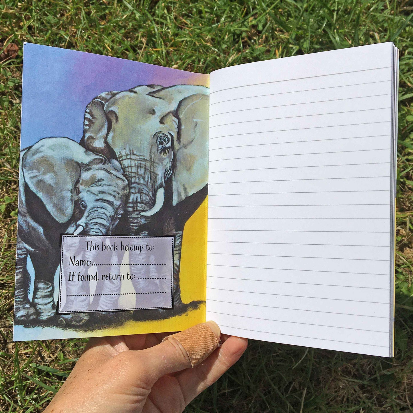 Elephant A6 Journal Lined Paper