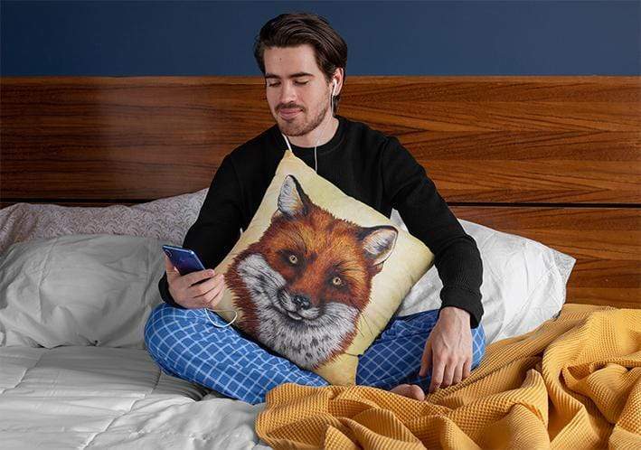 Fox | Cushion Cover cushion JPArtwork Jenny Pond