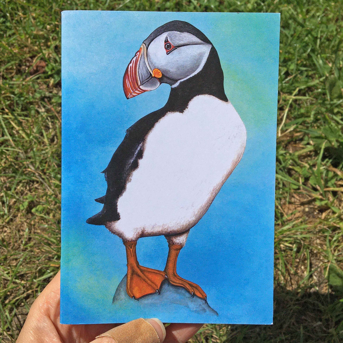Puffin A6 Journal Front Cover
