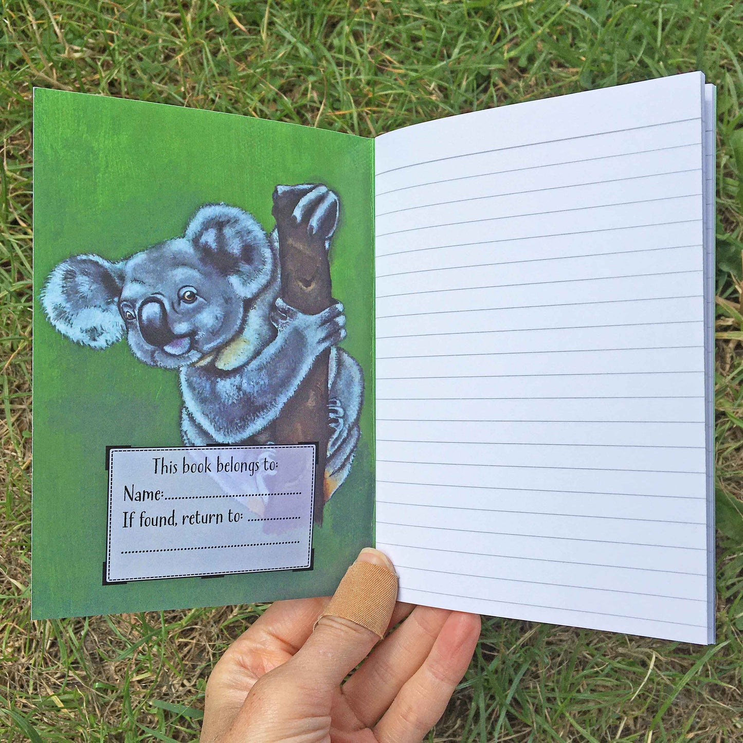 Koala A6 Journal Lined Paper