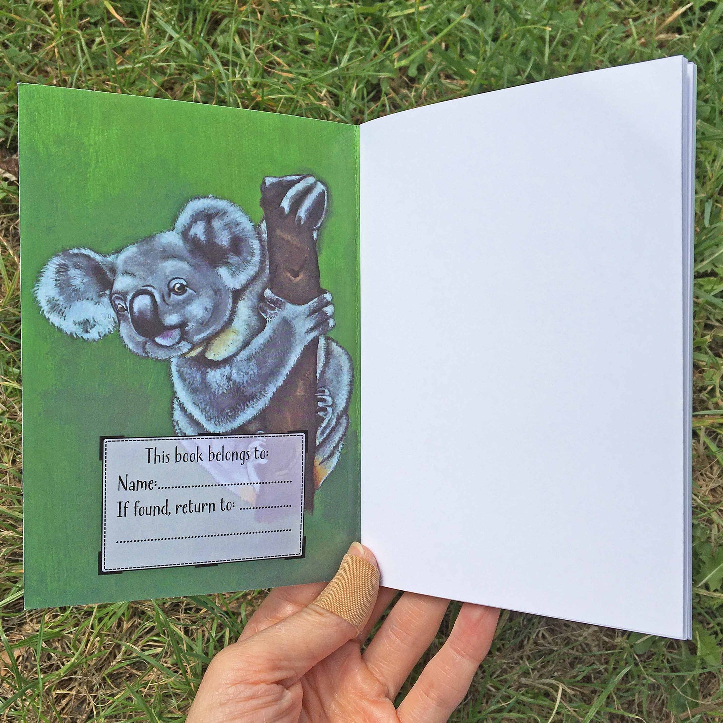 Koala A6 Journal Plain Paper