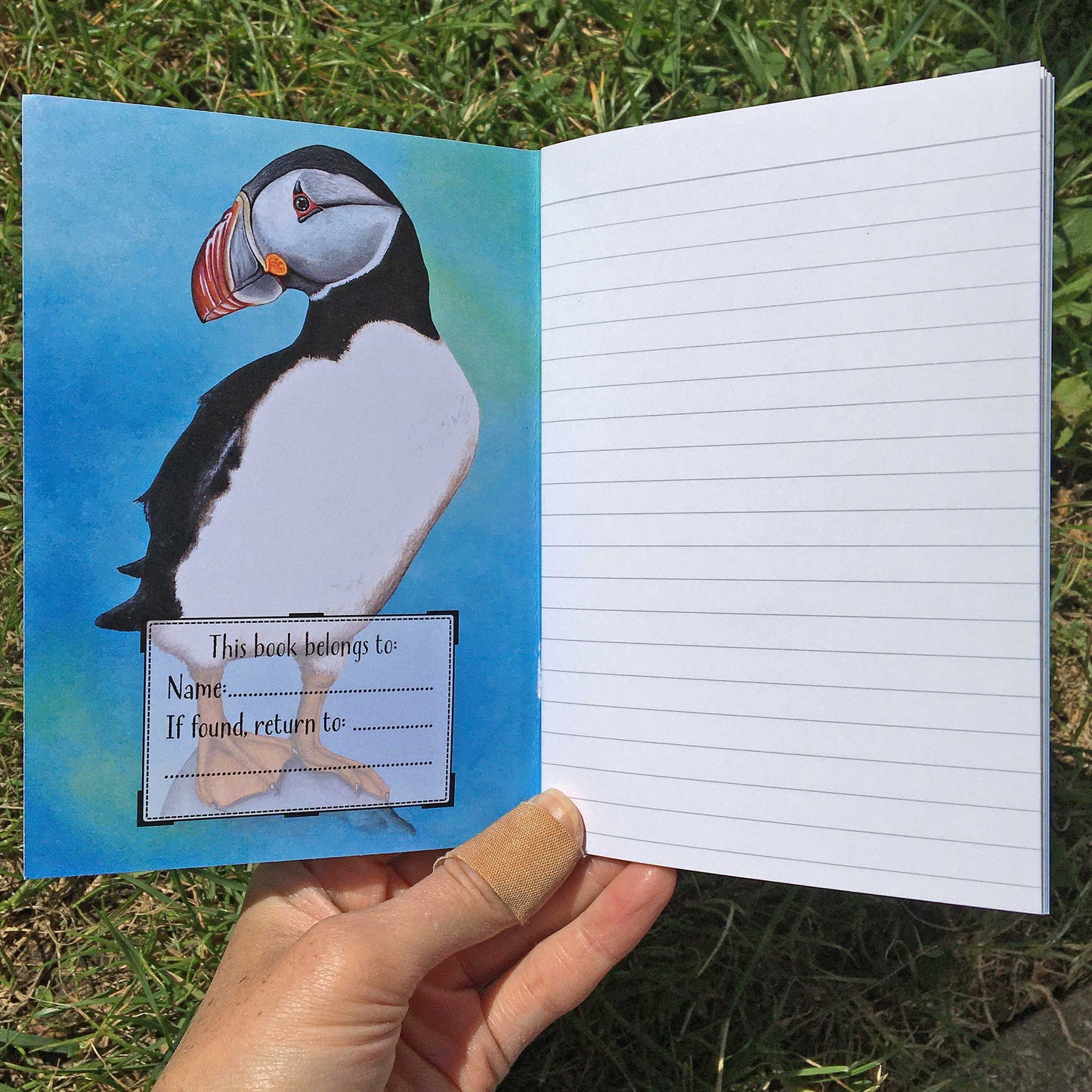 Puffin A6 Journal Lined Paper