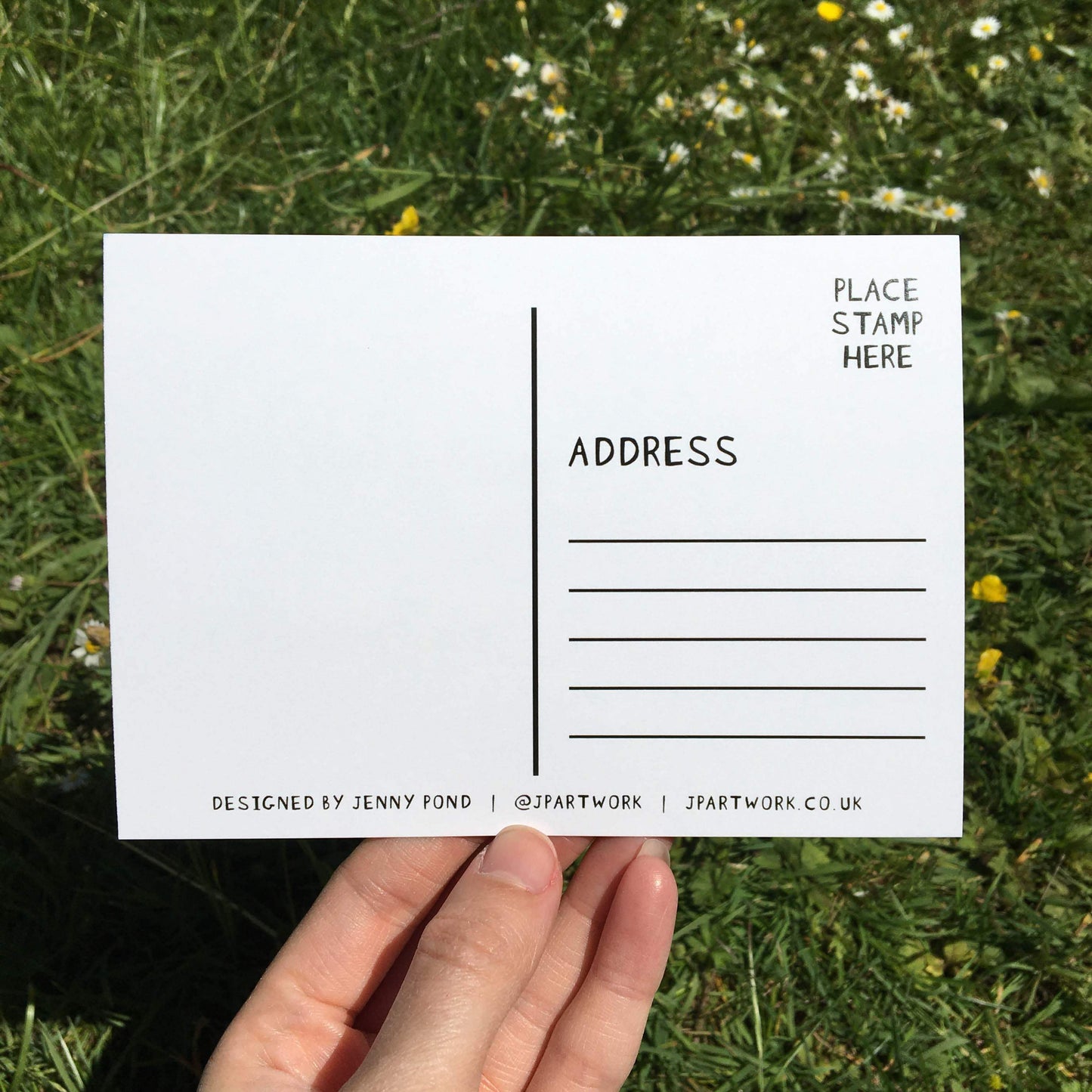 Positivity Postcards | A6, Set of 5 postcard JPArtwork Jenny Pond
