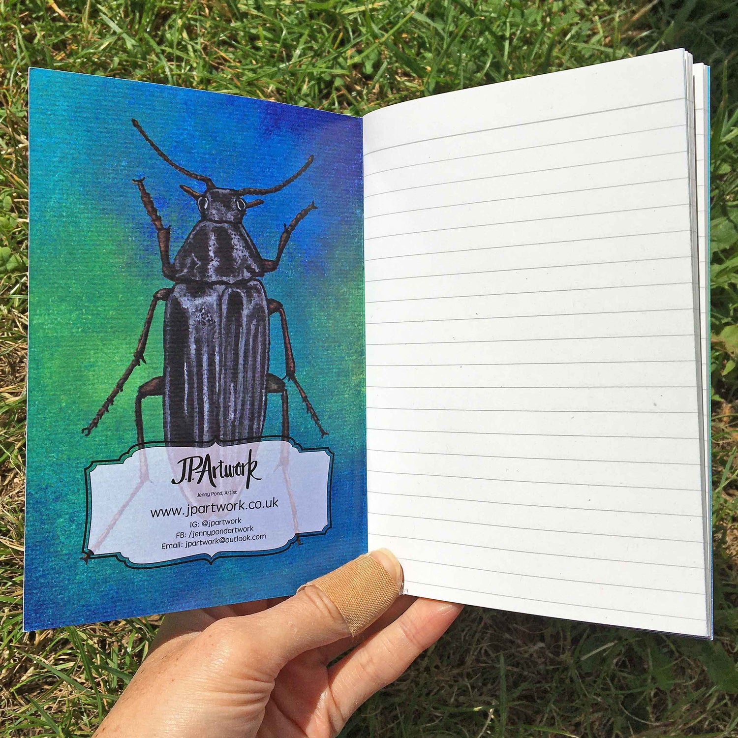 Beetle A6 Journal Lined Paper