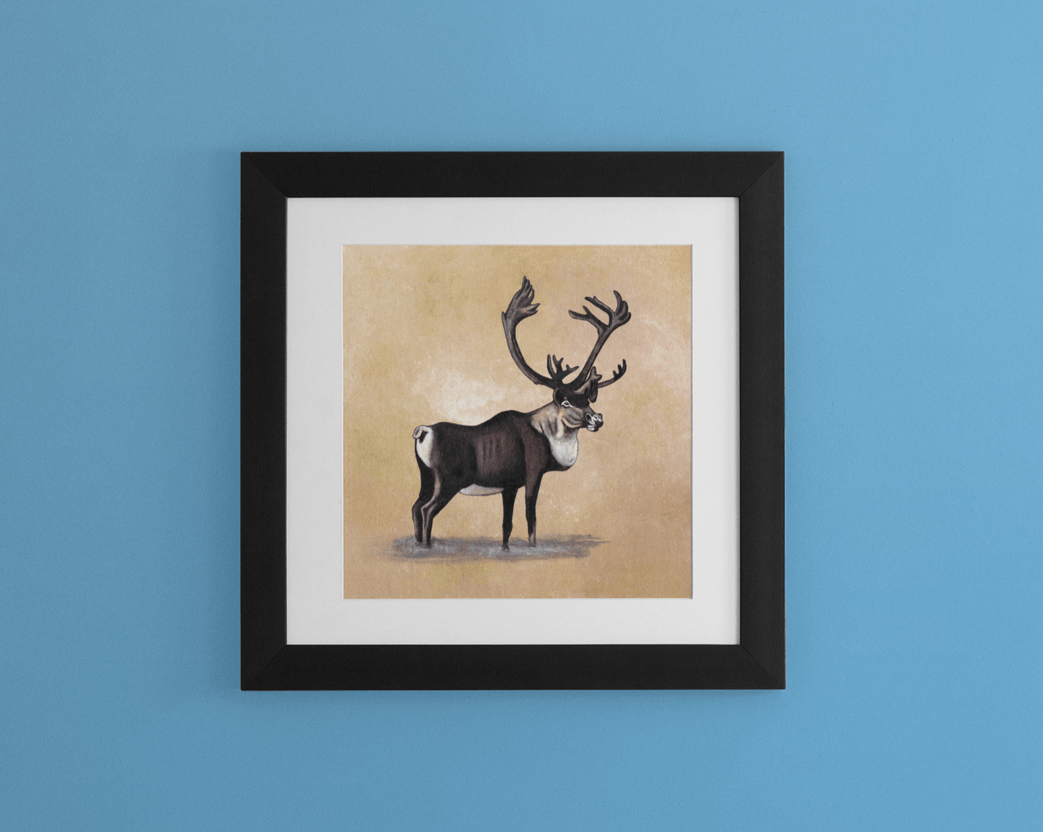 'Caribou Reindeer' | Art Print art print JPArtwork Jenny Pond