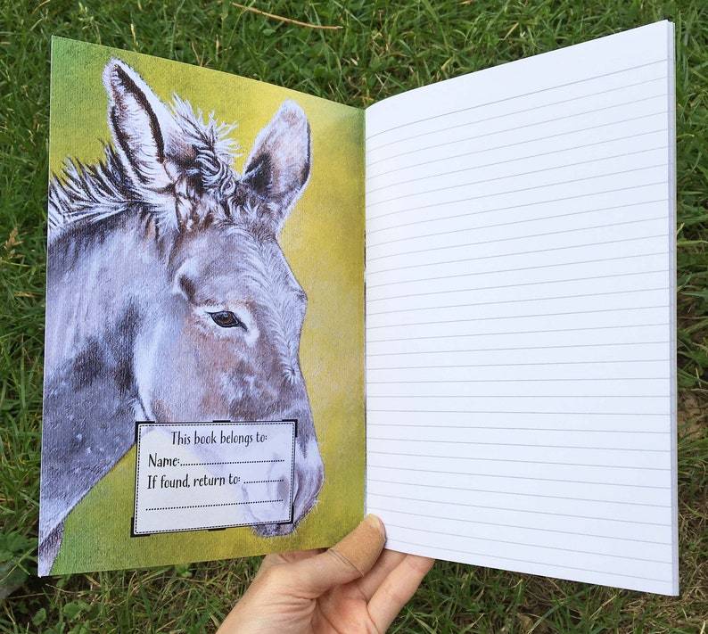 A5 Donkey Journal with Lined paper