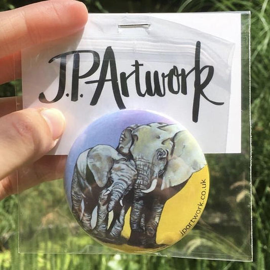 Elephant Pocket Mirror