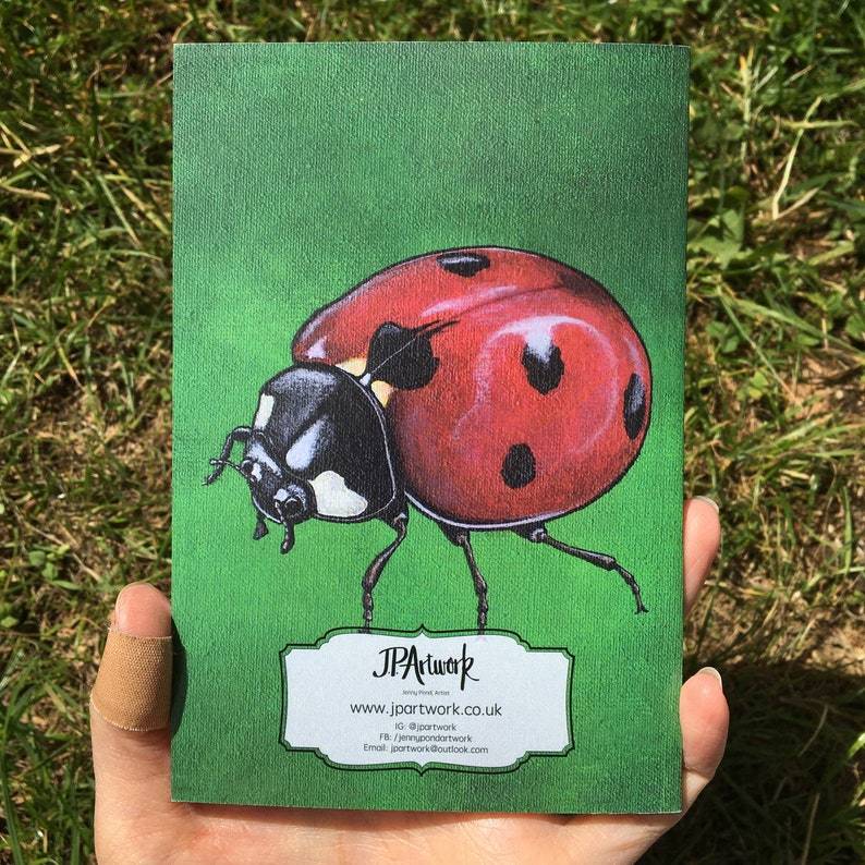 Ladybird Journal Back Cover