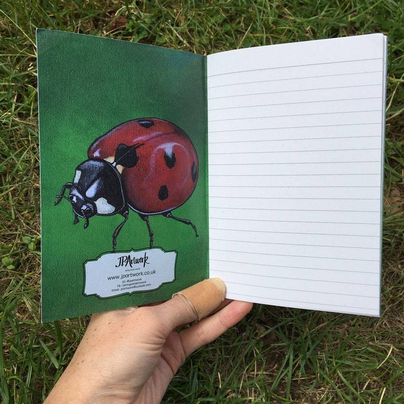 Ladybird Journal Lined Paper