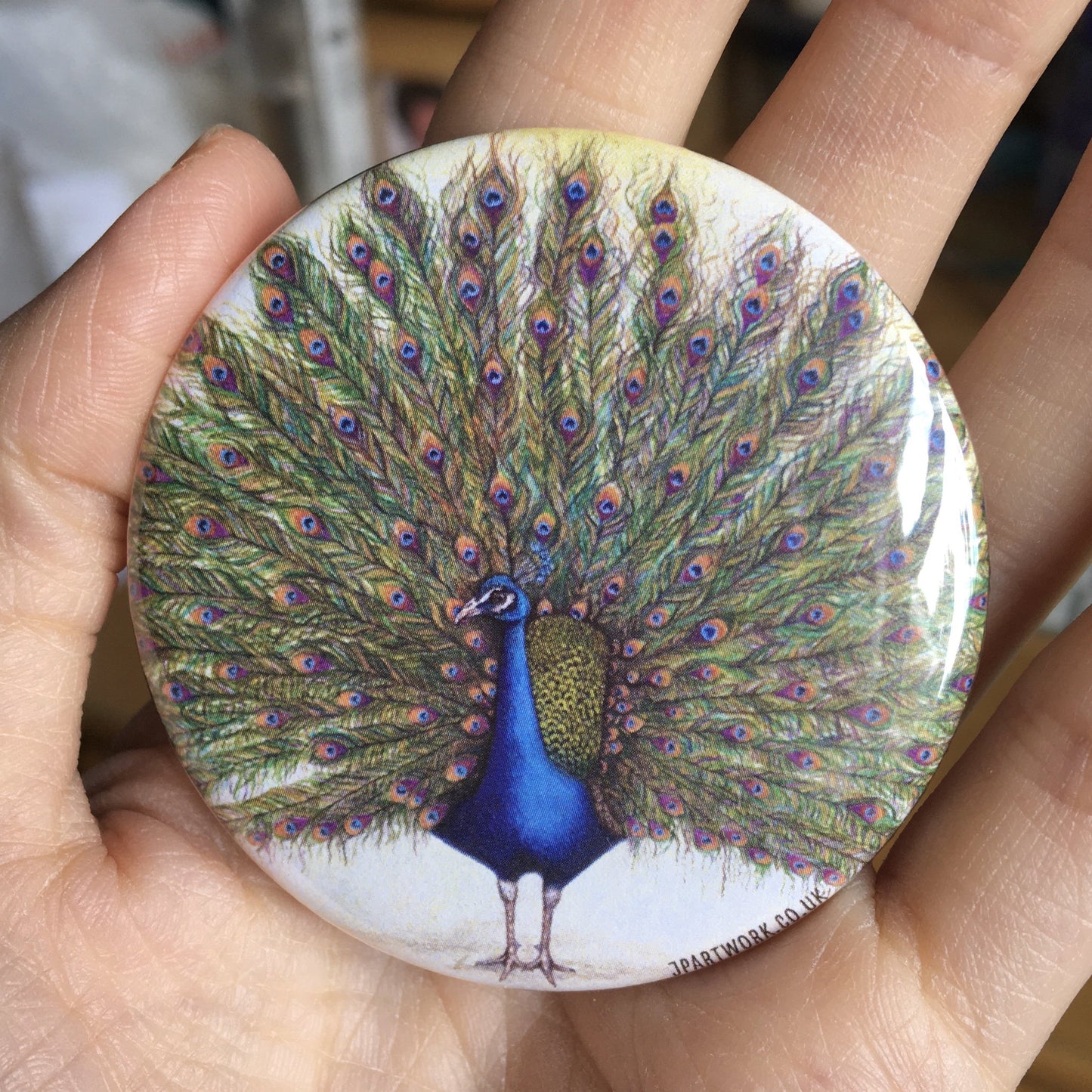 Peacock Magnet