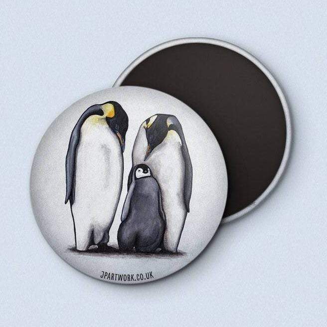 Penguin | Magnet, 58mm | SECONDS (Minor Imperfections) magnet JPArtwork Jenny Pond