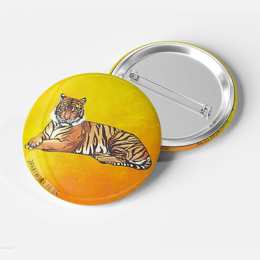 Tiger Pin Badge