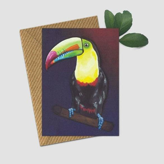 Toucan A7 Note Card