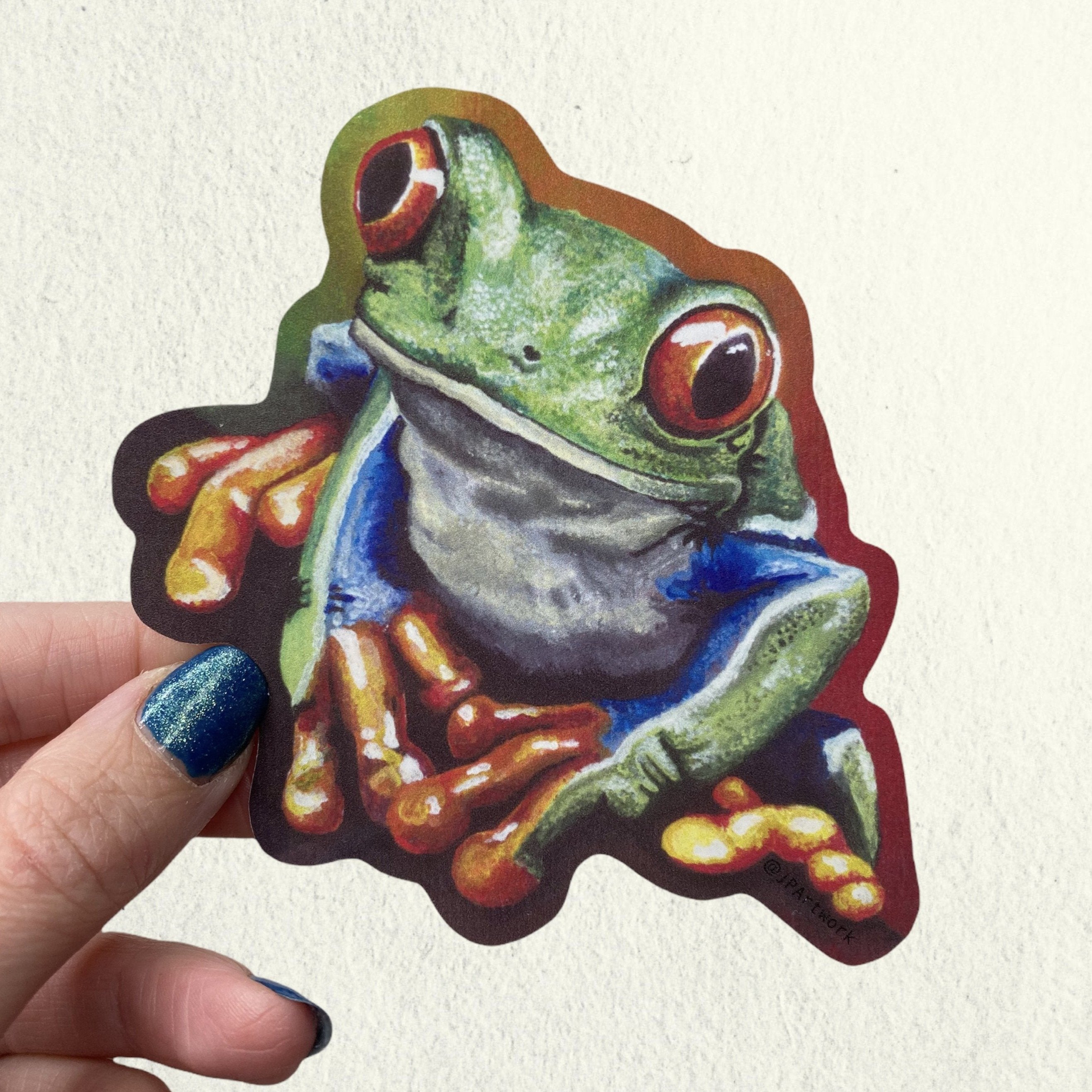 Tree Frog | Vinyl Sticker – JP Artwork